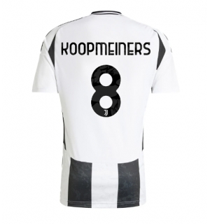 Juventus Teun Koopmeiners #8 Hjemmedrakt 2024-25 Kortermet