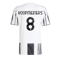 Juventus Teun Koopmeiners #8 Hjemmedrakt 2025-26 Kortermet