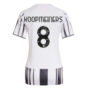 Juventus Teun Koopmeiners #8 Hjemmedrakt Dame 2025-26 Kortermet