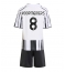 Juventus Teun Koopmeiners #8 Hjemmedraktsett Barn 2025-26 Kortermet (+ Korte bukser)