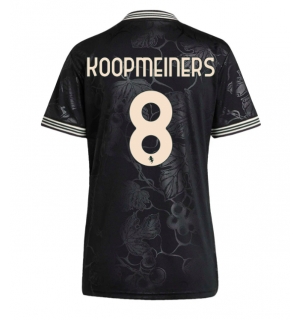 Juventus Teun Koopmeiners #8 Tredjedrakt Dame 2025-26 Kortermet