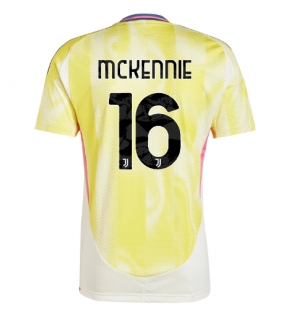 Juventus Weston McKennie #16 Bortedrakt 2024-25 Kortermet