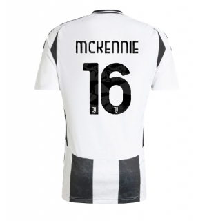 Juventus Weston McKennie #16 Hjemmedrakt 2024-25 Kortermet