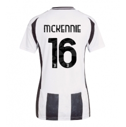 Juventus Weston McKennie #16 Hjemmedrakt Dame 2024-25 Kortermet