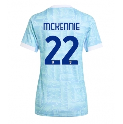 Juventus Weston McKennie #22 Bortedrakt Dame 2025-26 Kortermet