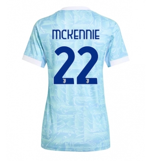 Juventus Weston McKennie #22 Bortedrakt Dame 2025-26 Kortermet