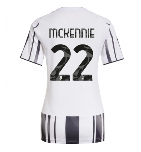 Juventus Weston McKennie #22 Hjemmedrakt Dame 2025-26 Kortermet Juventus Weston McKennie #22 Hjemmedrakt Dame 2025-26 Kortermet