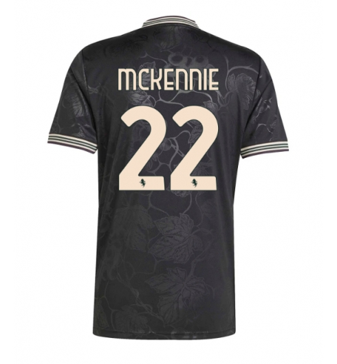 Juventus Weston McKennie #22 Tredjedrakt 2025-26 Kortermet Juventus Weston McKennie #22 Tredjedrakt 2025-26 Kortermet