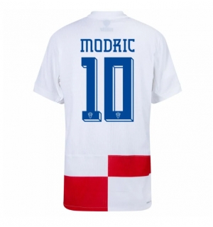 Kroatia Luka Modric #10 Hjemmedrakt EM 2024 Kortermet