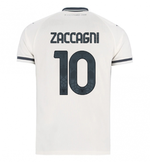 Lazio Mattia Zaccagni #10 Bortedrakt 2025-26 Kortermet Lazio Mattia Zaccagni #10 Bortedrakt 2025-26 Kortermet