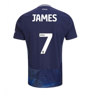 Leeds United Daniel James #7 Tredjedrakt 2024-25 Kortermet