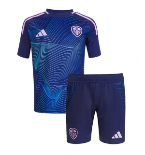 Leeds United Tredjedraktsett Barn 2024-25 Kortermet (+ Korte bukser)