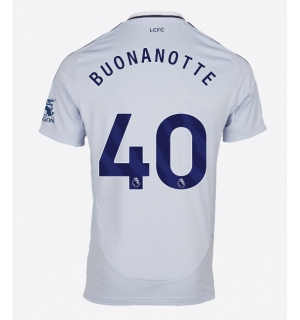Leicester City Facundo Buonanotte #40 Tredjedrakt 2024-25 Kortermet