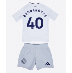 Leicester City Facundo Buonanotte #40 Tredjedraktsett Barn 2024-25 Kortermet (+ Korte bukser)