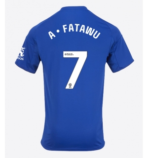 Leicester City Issahaku Fatawu #7 Hjemmedrakt 2025-26 Kortermet