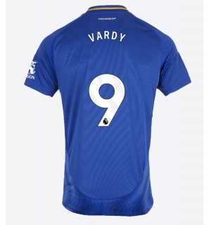Leicester City Jamie Vardy #9 Hjemmedrakt 2024-25 Kortermet