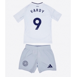 Leicester City Jamie Vardy #9 Tredjedraktsett Barn 2024-25 Kortermet (+ Korte bukser)