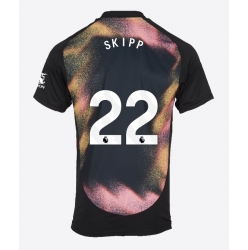 Leicester City Oliver Skipp #22 Bortedrakt 2024-25 Kortermet
