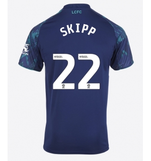 Leicester City Oliver Skipp #22 Bortedrakt 2025-26 Kortermet
