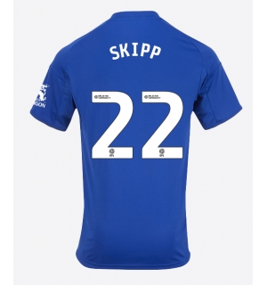 Leicester City Oliver Skipp #22 Hjemmedrakt 2025-26 Kortermet