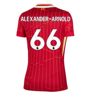 Liverpool Alexander-Arnold #66 Hjemmedrakt Dame 2024-25 Kortermet