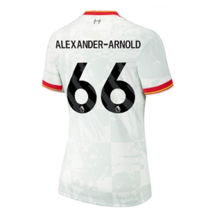 Liverpool Alexander-Arnold #66 Tredjedrakt Dame 2024-25 Kortermet