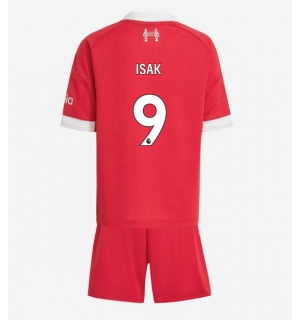 Liverpool Alexander Isak #9 Hjemmedraktsett Barn 2025-26 Kortermet (+ Korte bukser)