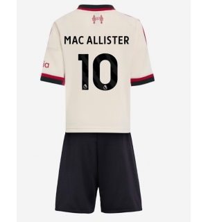 Liverpool Alexis Mac Allister #10 Bortedraktsett Barn 2025-26 Kortermet (+ Korte bukser)