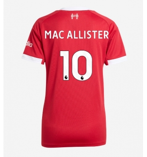 Liverpool Alexis Mac Allister #10 Hjemmedrakt Dame 2025-26 Kortermet