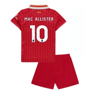 Liverpool Alexis Mac Allister #10 Hjemmedraktsett Barn 2024-25 Kortermet (+ Korte bukser)