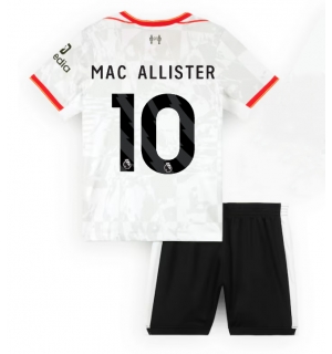 Liverpool Alexis Mac Allister #10 Tredjedraktsett Barn 2024-25 Kortermet (+ Korte bukser)