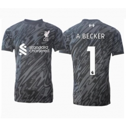 Liverpool Alisson Becker #1 Keeper Hjemmedrakt 2024-25 Kortermet