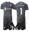 Liverpool Alisson Becker #1 Keeper Hjemmedraktsett Barn 2024-25 Kortermet (+ Korte bukser)