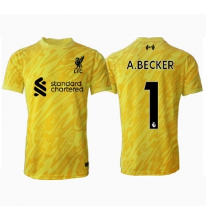 Liverpool Alisson Becker #1 Keeper Tredjedrakt 2024-25 Kortermet