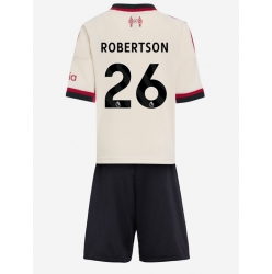 Liverpool Andrew Robertson #26 Bortedraktsett Barn 2025-26 Kortermet (+ Korte bukser)