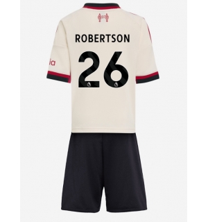 Liverpool Andrew Robertson #26 Bortedraktsett Barn 2025-26 Kortermet (+ Korte bukser)