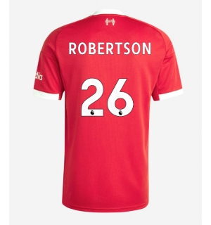 Liverpool Andrew Robertson #26 Hjemmedrakt 2025-26 Kortermet