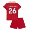 Liverpool Andrew Robertson #26 Hjemmedraktsett Barn 2024-25 Kortermet (+ Korte bukser)
