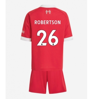 Liverpool Andrew Robertson #26 Hjemmedraktsett Barn 2025-26 Kortermet (+ Korte bukser)