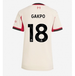 Liverpool Cody Gakpo #18 Bortedrakt Dame 2025-26 Kortermet