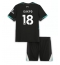 Liverpool Cody Gakpo #18 Bortedraktsett Barn 2024-25 Kortermet (+ Korte bukser)