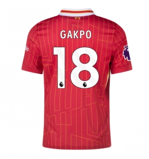 Liverpool Cody Gakpo #18 Hjemmedrakt 2024-25 Kortermet