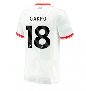 Liverpool Cody Gakpo #18 Tredjedrakt 2024-25 Kortermet