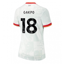 Liverpool Cody Gakpo #18 Tredjedrakt Dame 2024-25 Kortermet