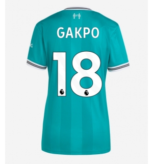 Liverpool Cody Gakpo #18 Tredjedrakt Dame 2025-26 Kortermet