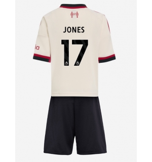 Liverpool Curtis Jones #17 Bortedraktsett Barn 2025-26 Kortermet (+ Korte bukser)