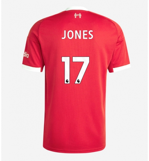 Liverpool Curtis Jones #17 Hjemmedrakt 2025-26 Kortermet Liverpool Curtis Jones #17 Hjemmedrakt 2025-26 Kortermet