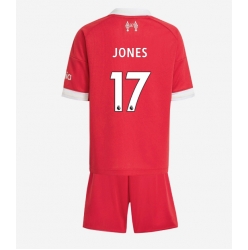 Liverpool Curtis Jones #17 Hjemmedraktsett Barn 2025-26 Kortermet (+ Korte bukser)