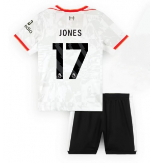 Liverpool Curtis Jones #17 Tredjedraktsett Barn 2024-25 Kortermet (+ Korte bukser)