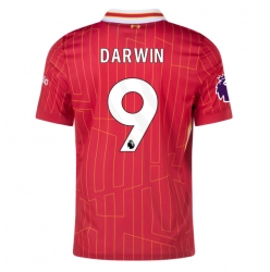 Liverpool Darwin Nunez #9 Hjemmedrakt 2024-25 Kortermet
